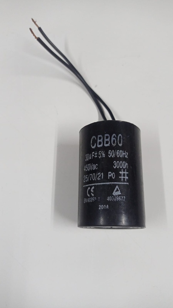 CONDENSADOR 30 µF MOLINO CROMADO