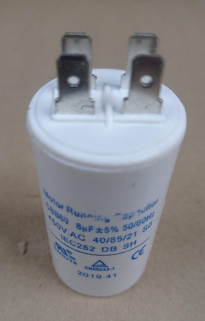 CONDENSADOR 8 µF CORTAFIAMBRES G250/G300