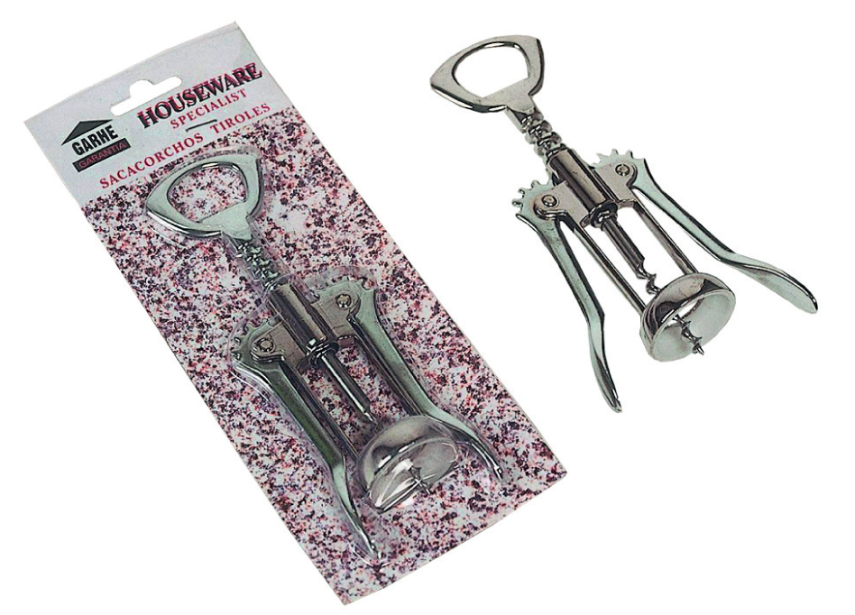 SACACACORCHOS TIROLES CROMADO