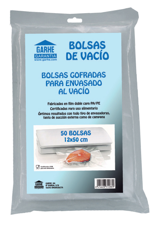 BLISTER 50 BOLSAS MALLA 12x50 cm