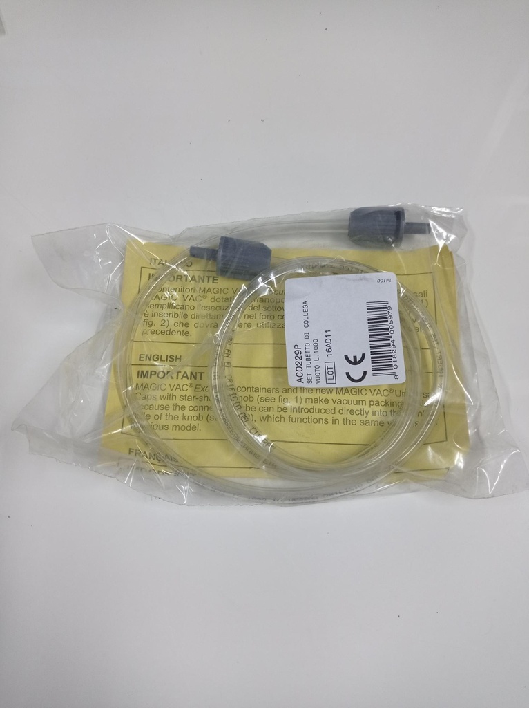 TUBO CONECTOR VACIO BOTES MAGIC VAC