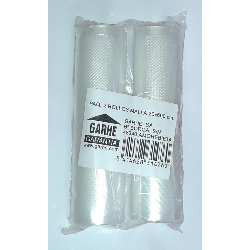 PAQUETE 2 ROLLOS MALLA 20x600 cm