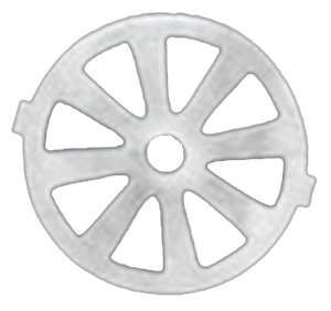 PLACA SIGMA TRIANGULAR 10 mm