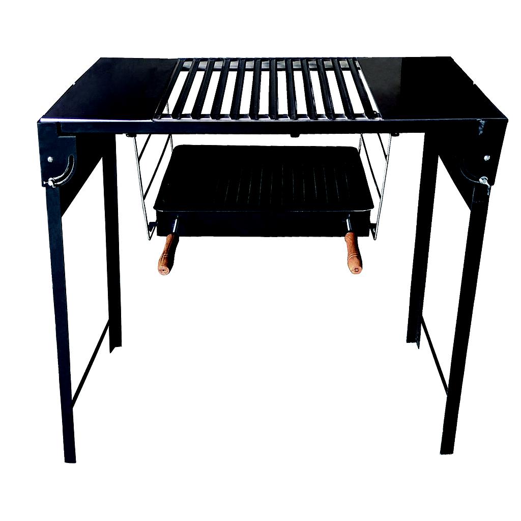 BARBACOA PLEGABLE MULTIUSOS 'BRASIL'