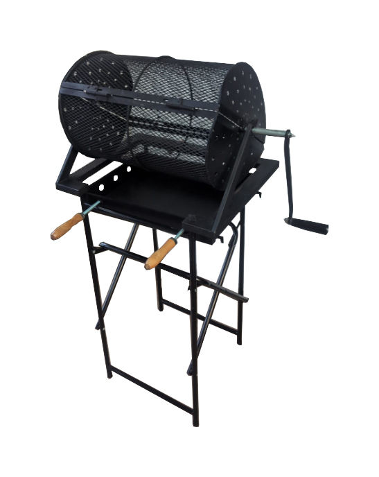 SET ASA PIMIENTOS Y CASTAÑAS A BRASA