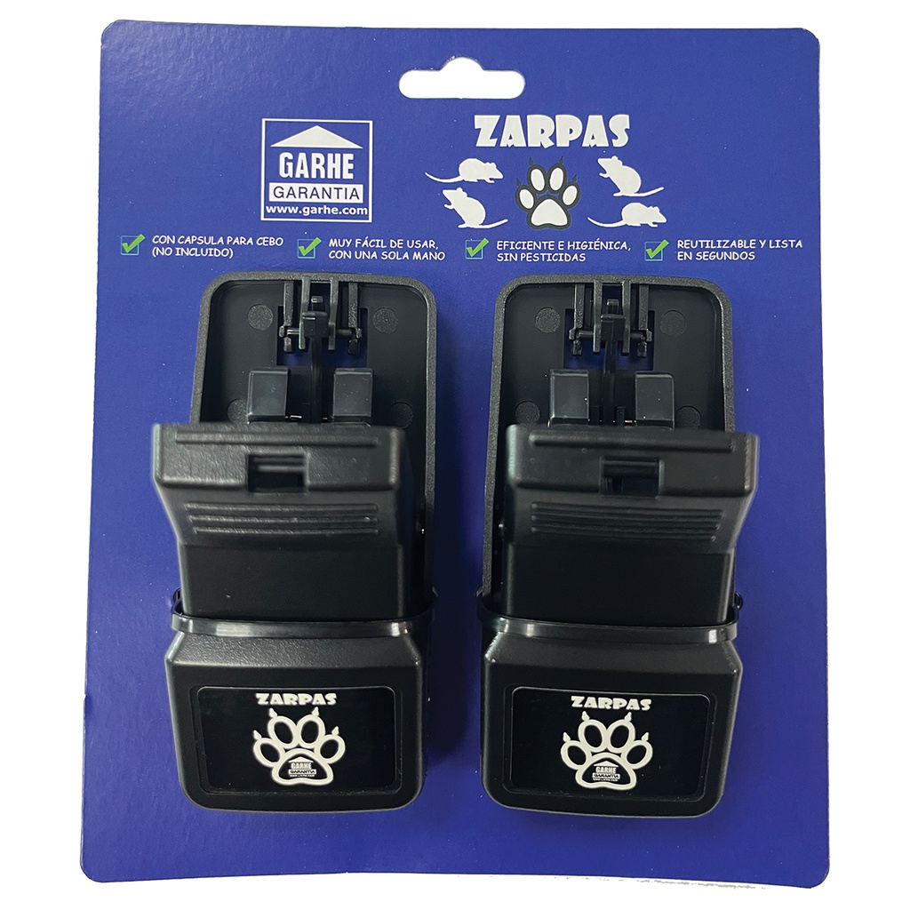 SET 2 RATONERAS ZARPAS