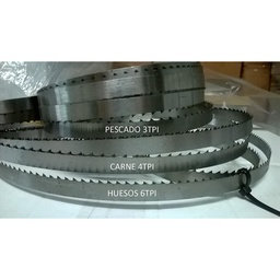 [00956] HOJA SIERRA CINTA 4 TPI 1650 mm