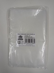 [31088] PAQUETE 50 BOLSAS VACIO 20x30 cm